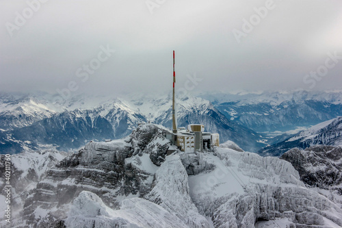 Mountain range Jura Switzerland