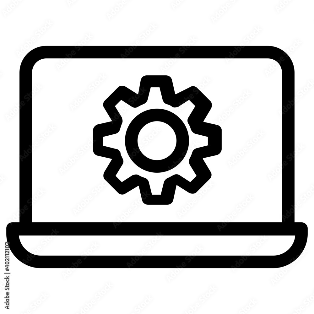 Laptop Setting Laptop Setting