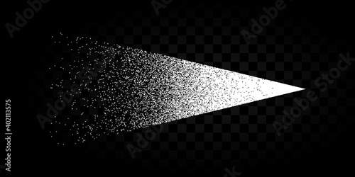 Spray water. Mist effect. Water Spray, isolated on transparent background. Vector illustration