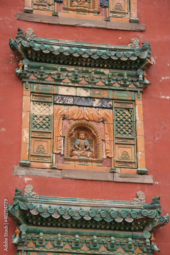 buddhist temple (putuo zongcheng) in chengde (china) 
