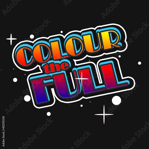 colour the full typography