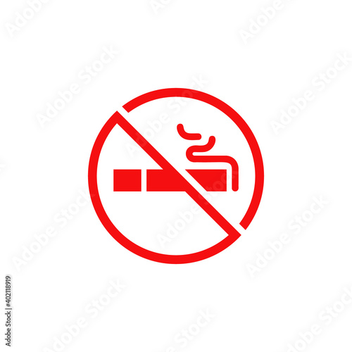 No smoking sign icon vector design Free Download No smoking sign icon vector design - GFXLoad