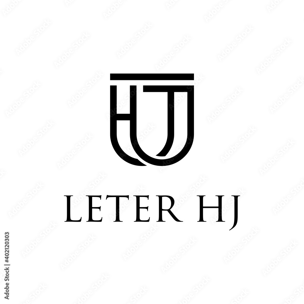 abstract golden font H J abstract golden font H J