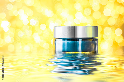 Beauty face cream mask, luxury moisturizing cosmetic and spa product
