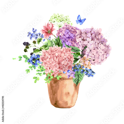 The material of Beautiful Flower Decoration Art