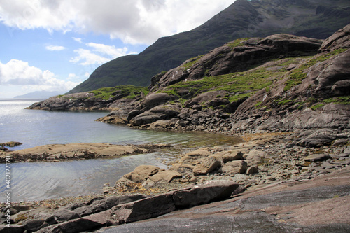 coast of the island