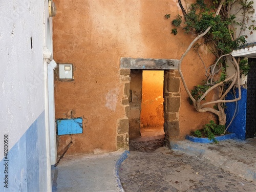 Backyard alley Morocco