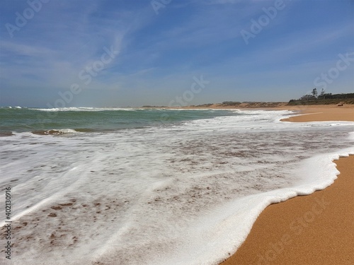 Waves Beach Morocco Sand