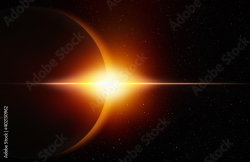 Fototapeta Naklejka Na Ścianę i Meble -  Solar Eclipse 