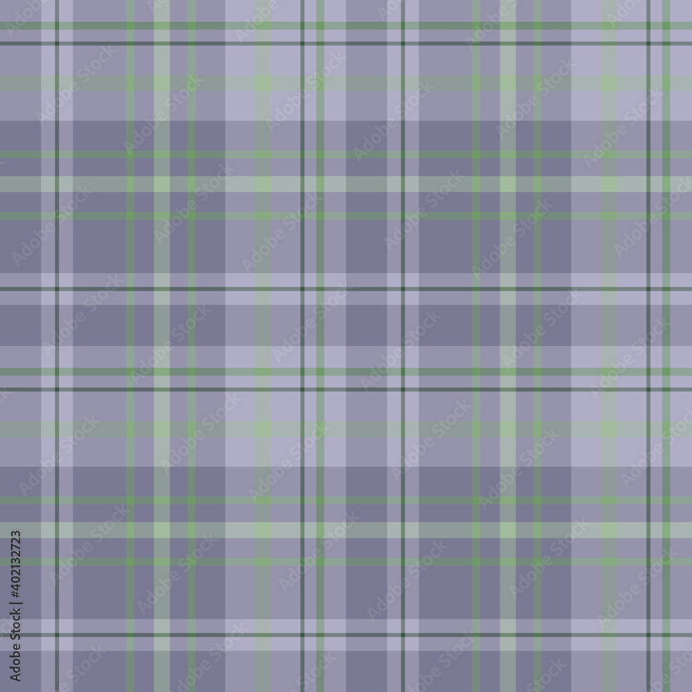 Seamless pattern in discreet violet and green colors for plaid, fabric, textile, clothes, tablecloth and other things. Vector image. Seamless pattern in discreet violet and green colors for plaid, fabric, textile, clothes, tablecloth and other things. Vector image.