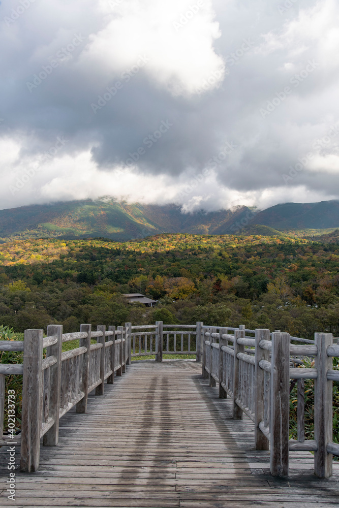 北海道　知床国立公園　知床五湖