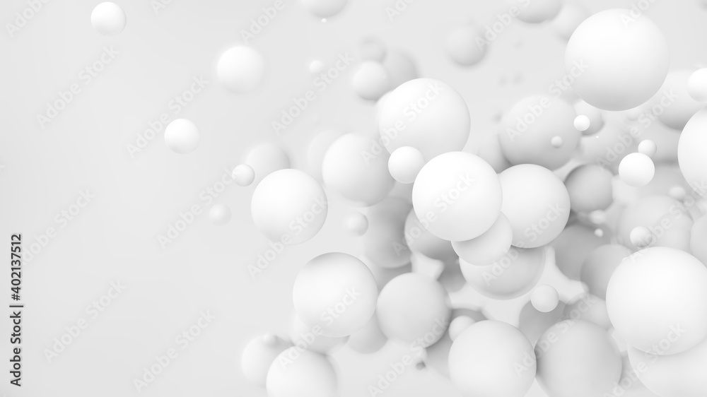 Abstract bubbles background Abstract bubbles background