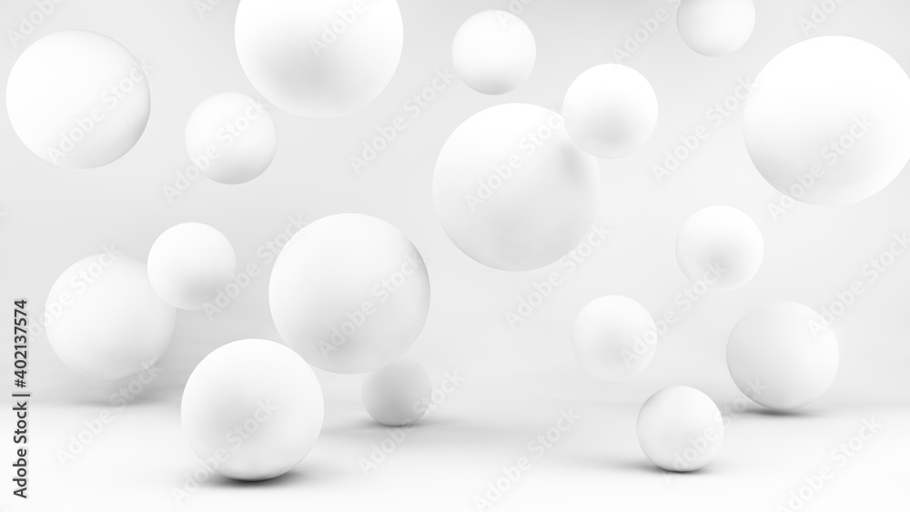 floating spheres minimal 3d floating spheres minimal 3d