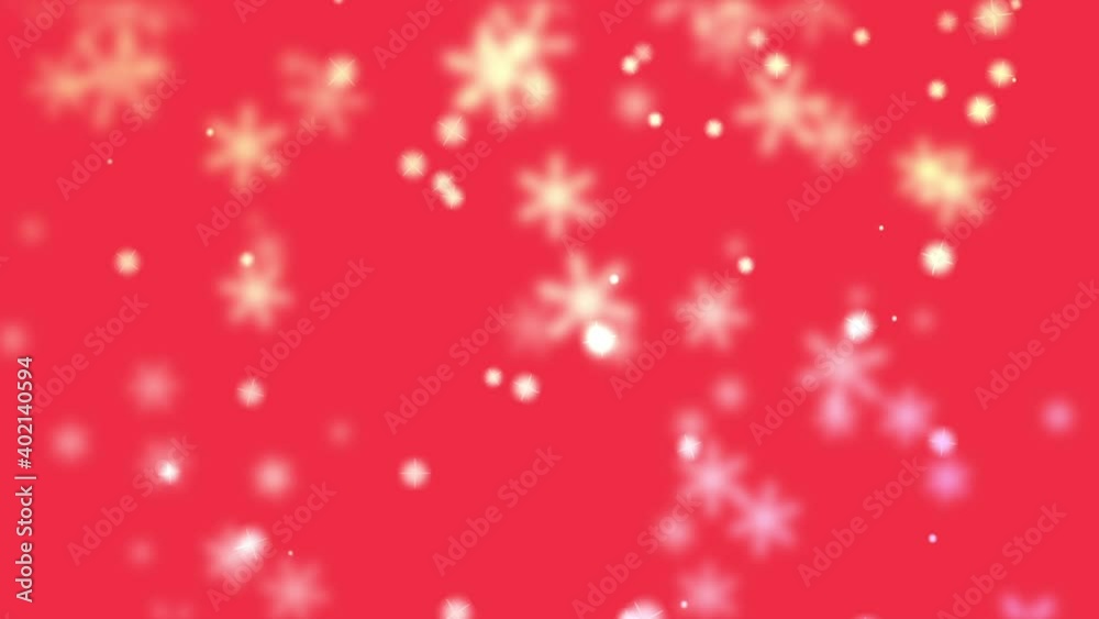 降雪_赤バック 降雪_赤バック