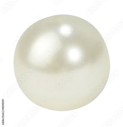 pearl isolated on white