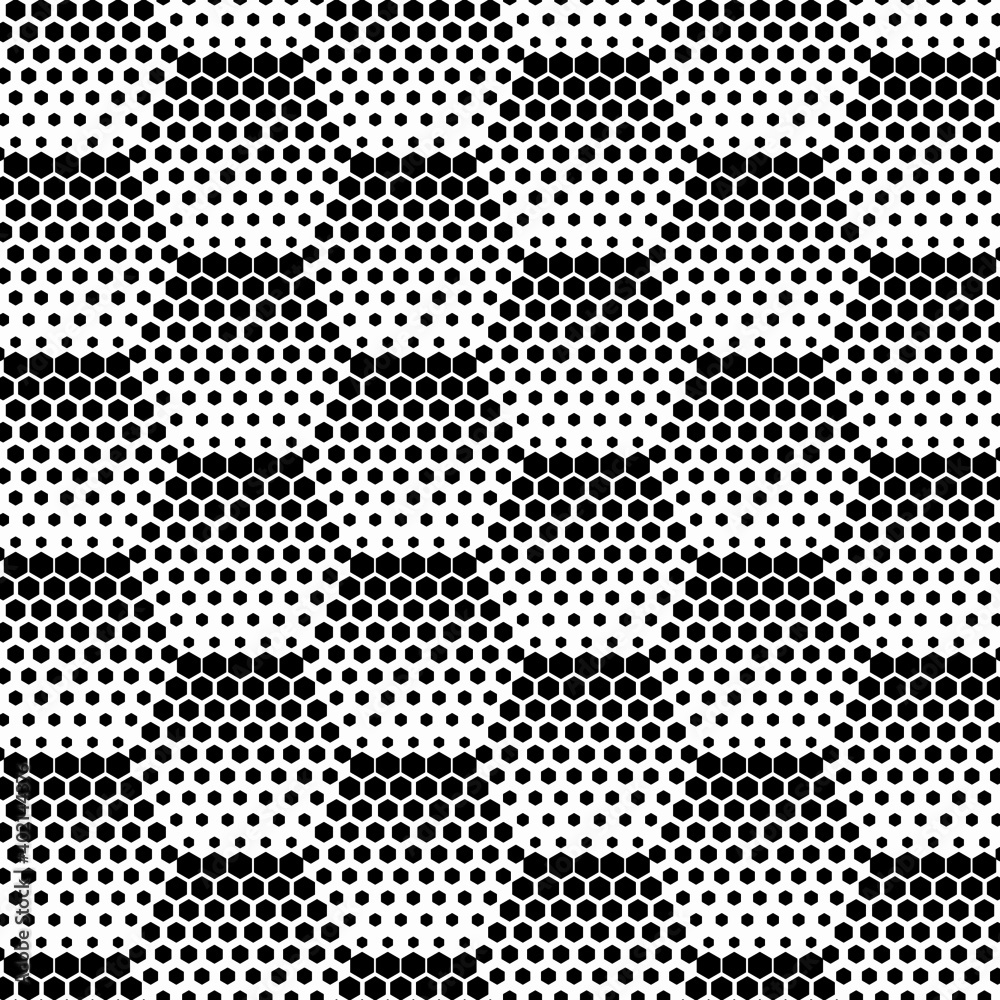 Vector light gray geometric halftone seamless pattern. Retro pointillism seamless background. old school design.bright dotted texture. Continuous abstract retro pattern