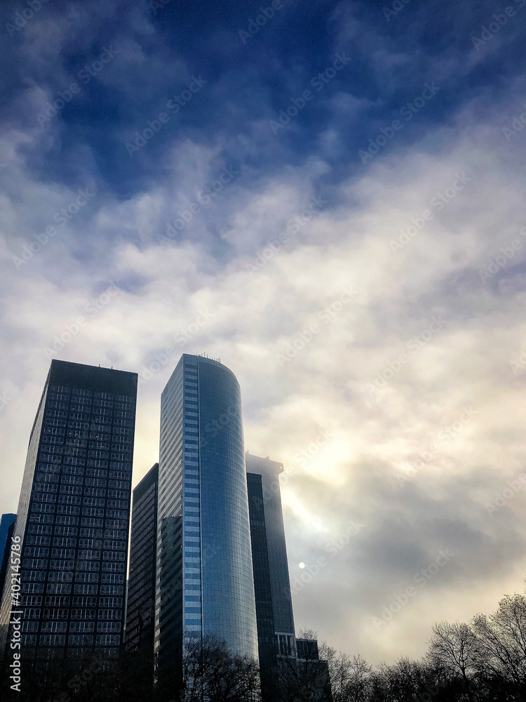 Prédios ao sul de Manhattan em Nova York