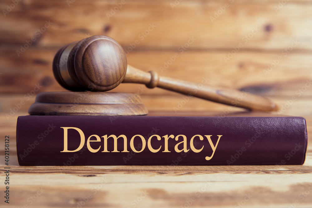 democracy law books and a judge democracy law books and a judge