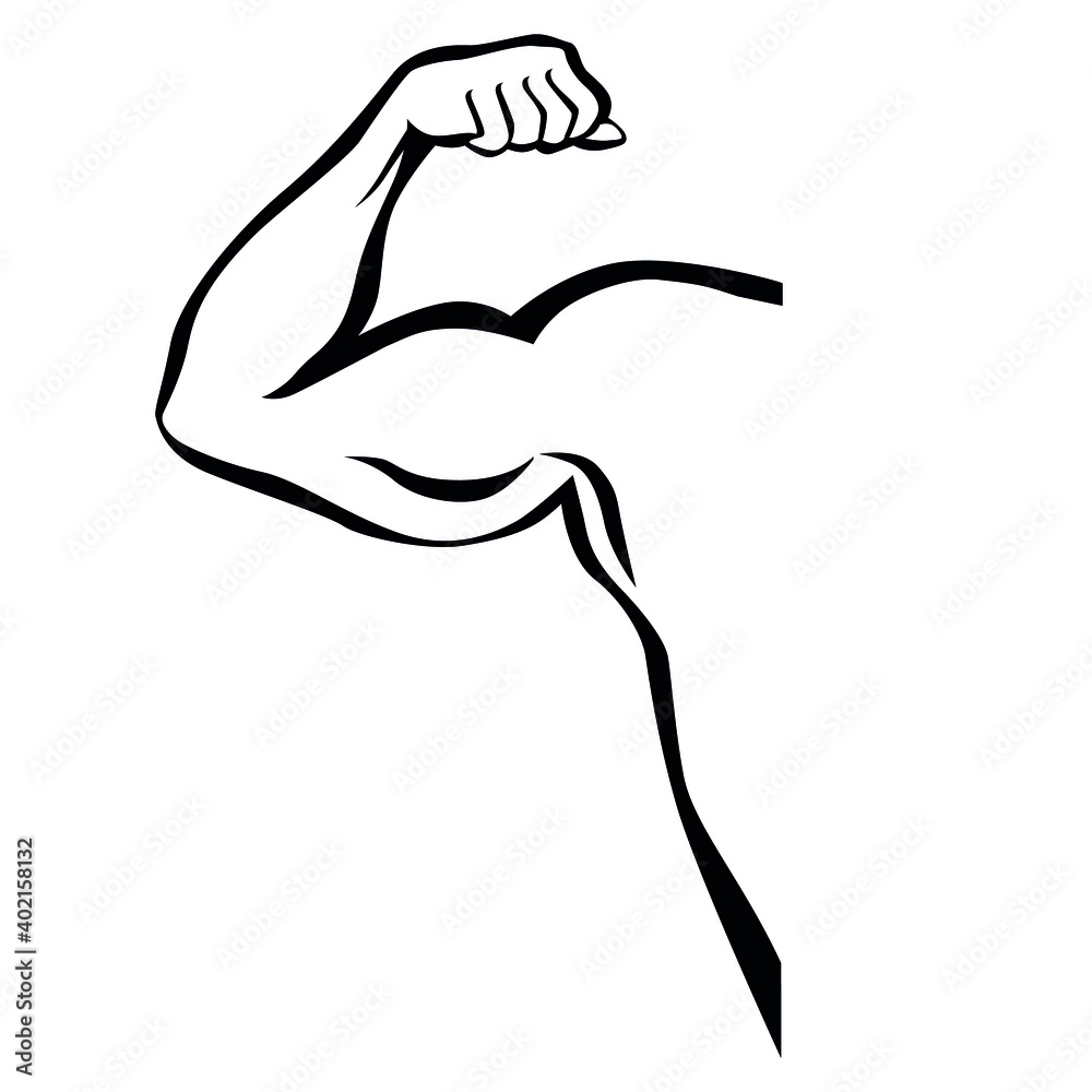 An illustration of a muscular man, suitable as a logo. An illustration of a muscular man, suitable as a logo.