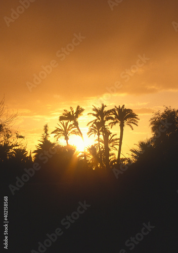 Couch   de soleil au Maroc