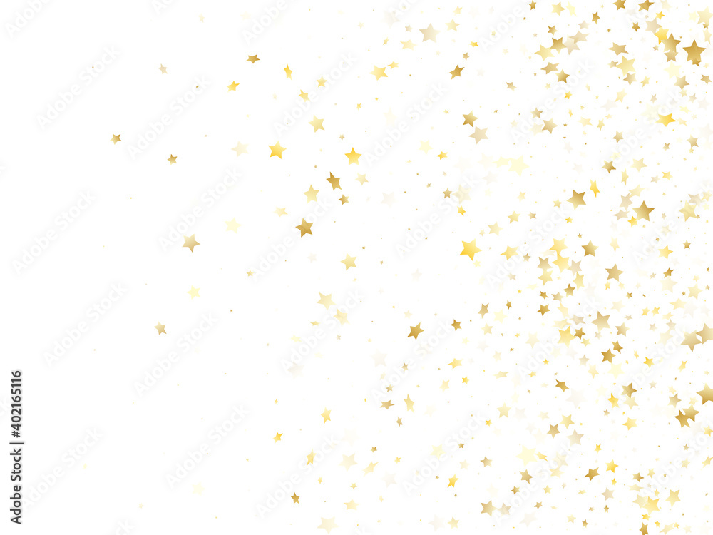 Flying gold star sparkle vector with white background. Flying gold star sparkle vector with white background.