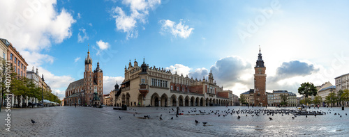 Kraków Main Square Panorama