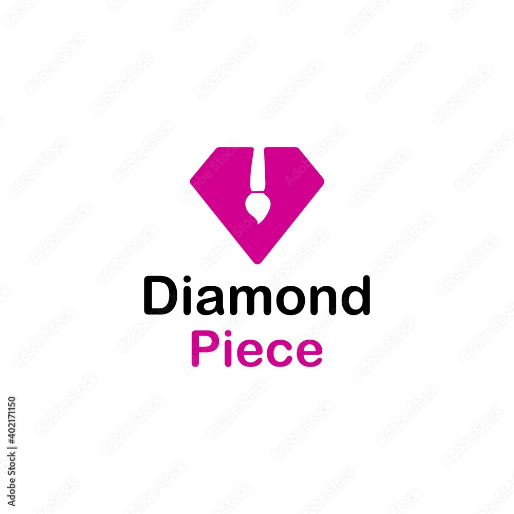 Diamond Piece Logo Diamond Piece Logo