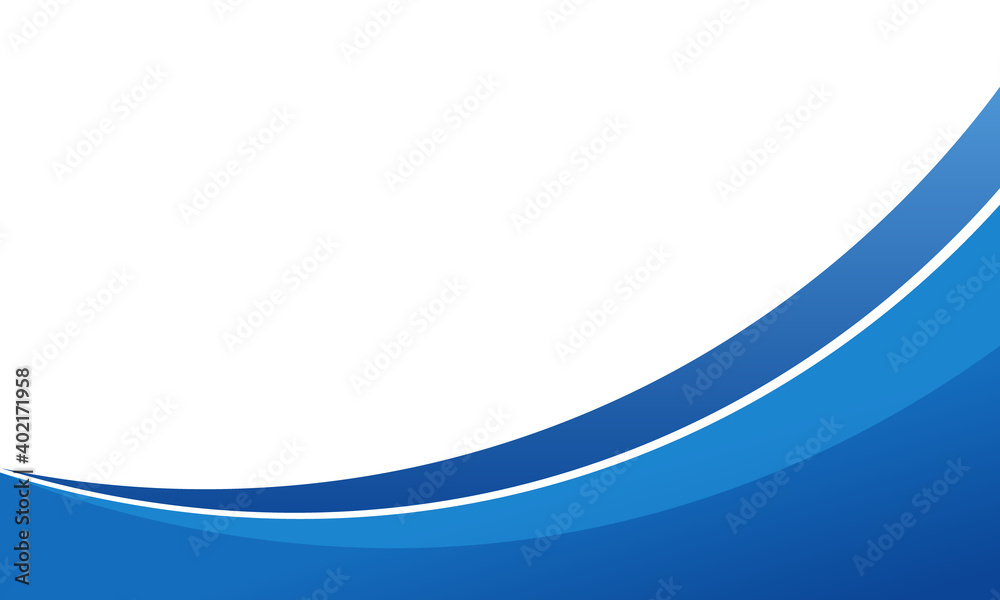 Obraz premium Blue and white stripes banner background.