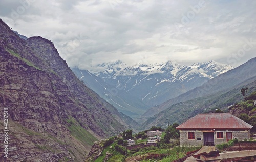 Wallpaper Mural landscape of the mountains in leh ,jammu and kashmir,india Torontodigital.ca