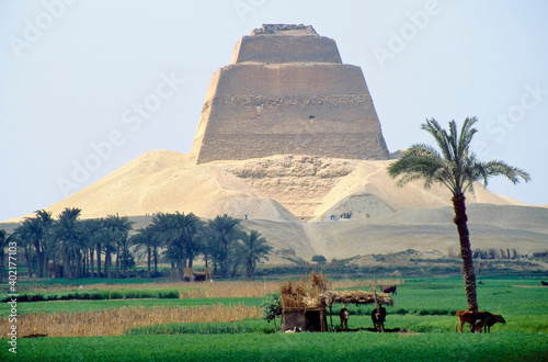 Canvastavla The Ancient Egyptian Pyramid of Meidum