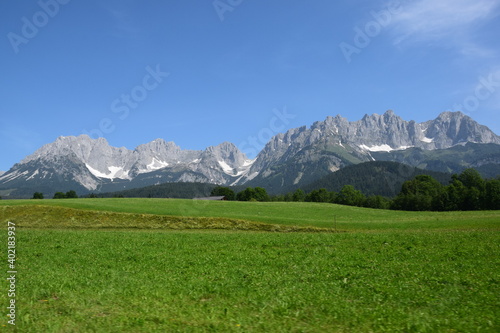 The Austrian Alps in Tyrol 