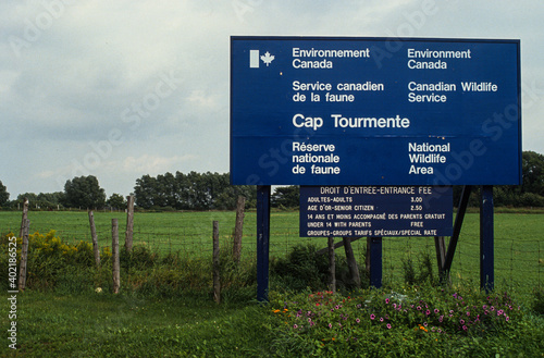 Réserve ornothologique, Cap Tourmente, Quebec, Canada photo