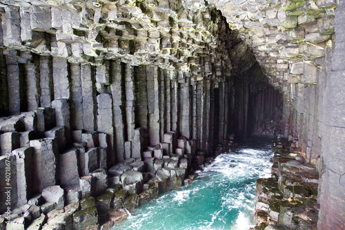 Staffa Island, Inner Hebrides, Scotland.