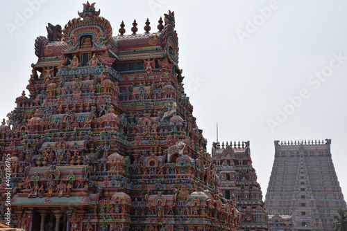 Temples hindous en Inde du Sud