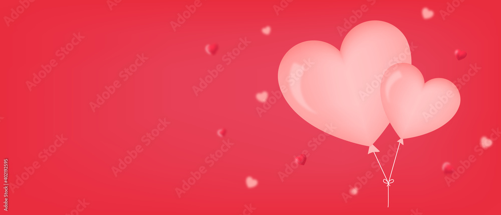 fondo san valentin - día de los enamorados tarjeta espacio para texto  vector de Stock | Adobe Stock