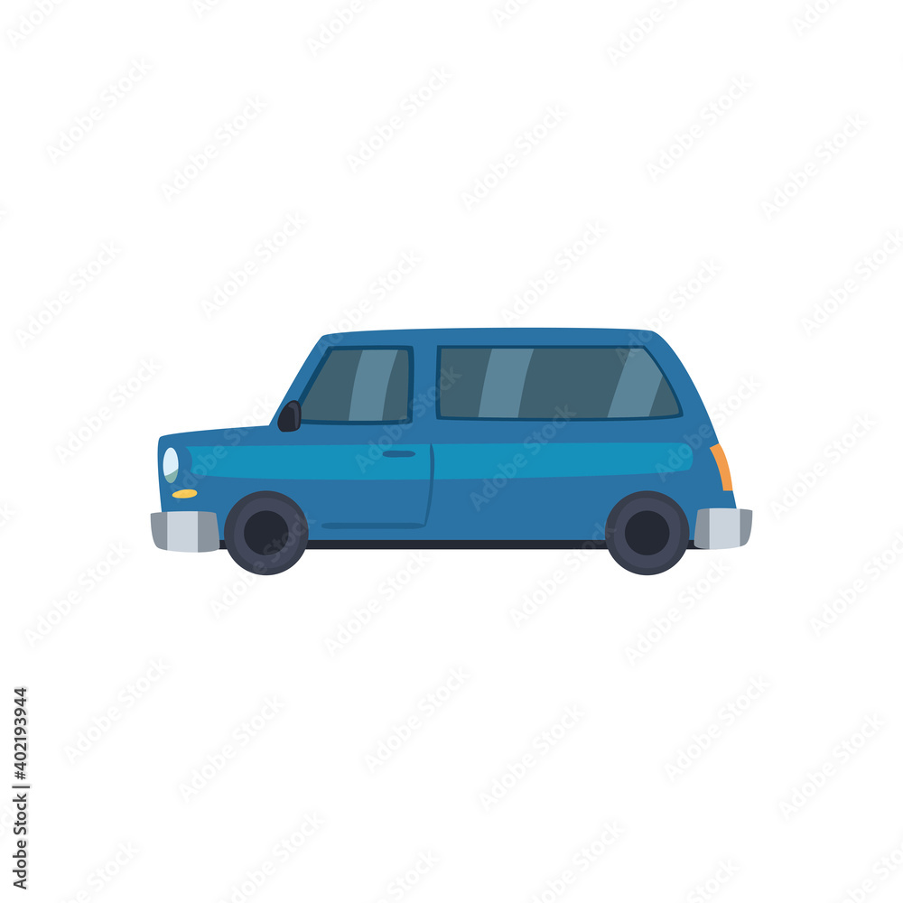 blue and suv car icon vector design