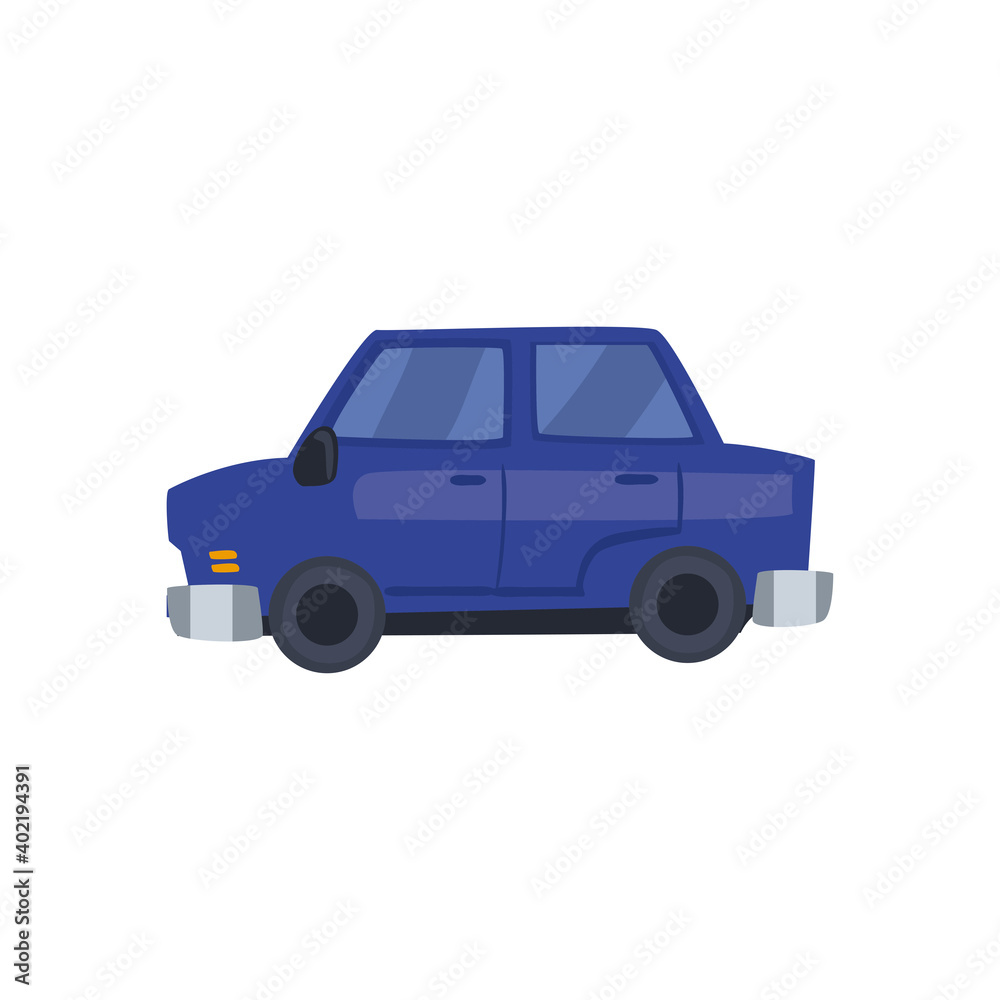 purple car icon vector design