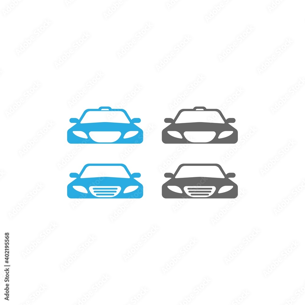 Auto car illustration logo vector