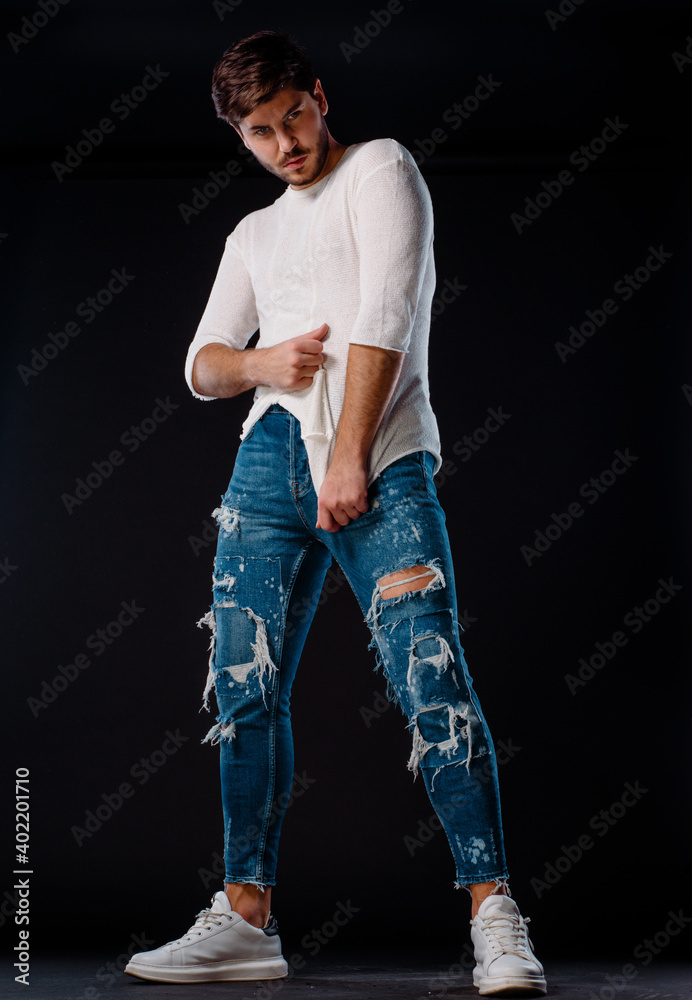 Fototapeta premium Handsome male model
