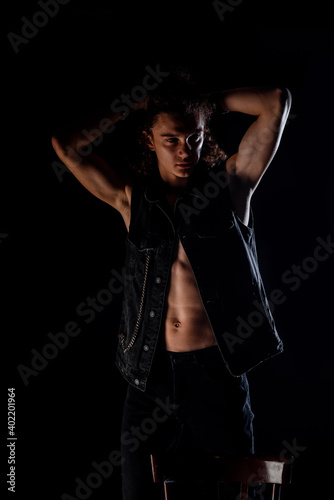Modern rocker boy