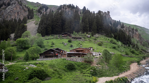 This plateau is located the top of Uzun Gol (Long Lake) in Trabzon in Turkey