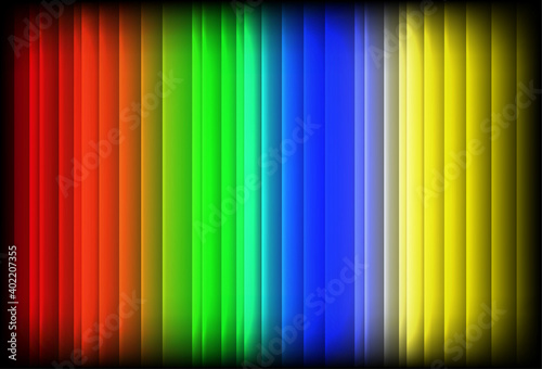 Abstract shining multicolor background with vertical stripes.