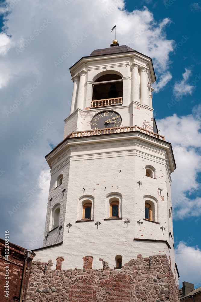 bell tower of the church