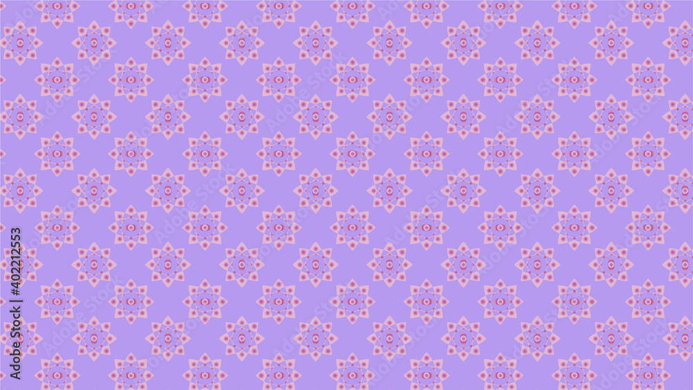 Flor con ojo - lila Flor con ojo - lila