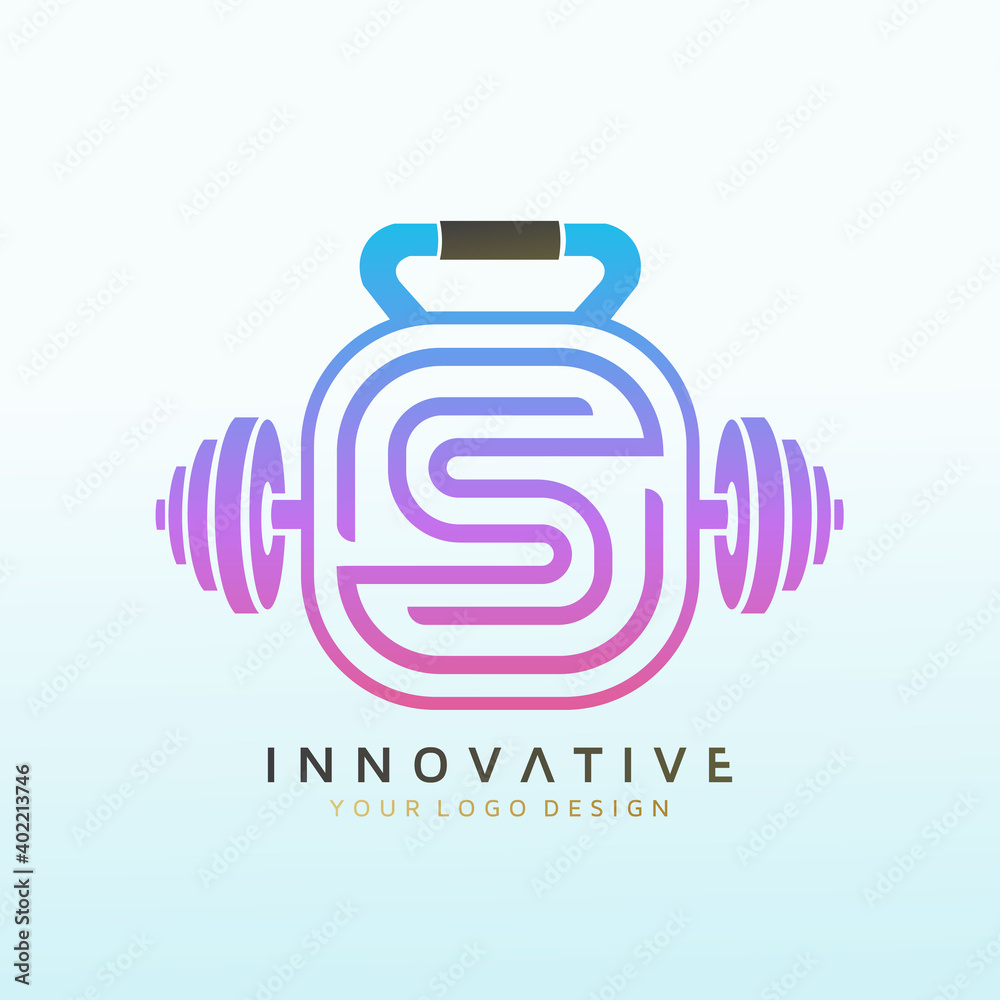 Letter S vector fitness logo design, dumbbell icon, Fitness Logo Stock Vector Illustration, Gym Logo Vector Art and Graphics Letter S vector fitness logo design, dumbbell icon, Fitness Logo Stock Vector Illustration, Gym Logo Vector Art and Graphics