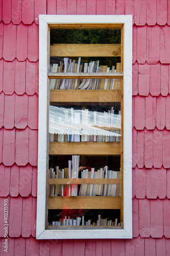 Ventana de biblioteca