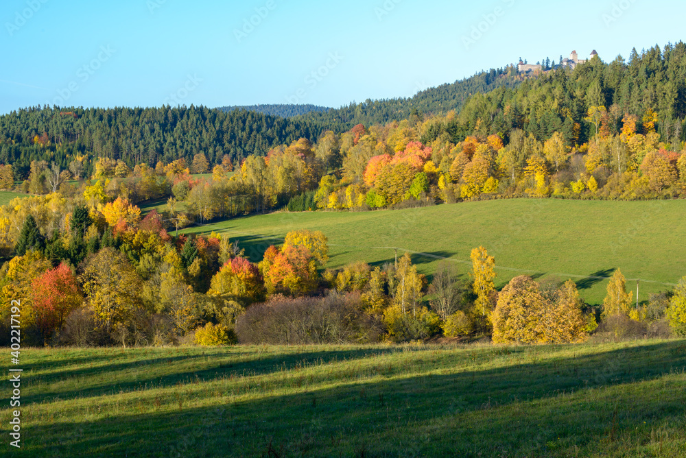 autumn in Sumava, Sumava National Park, Czechia