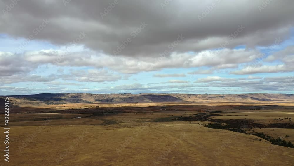 Aerial of Eastern Oregon during autumn Aerial of Eastern Oregon during autumn