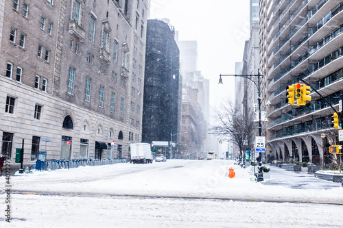 Photography street in winter