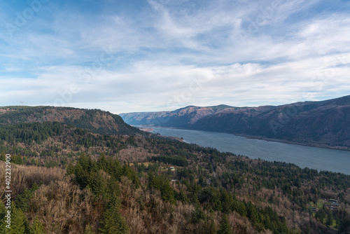 Views of the majestic Columbia River Gorge